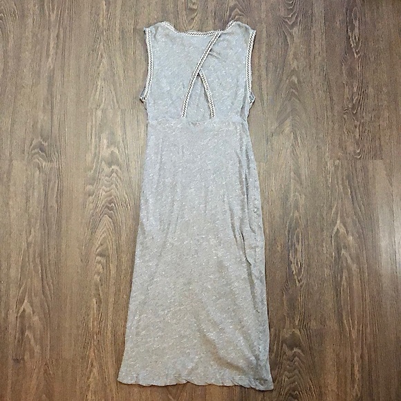 💕HOST PICK💕Free People Grey Cut Out Maxi Dress - Picture 14 of 15